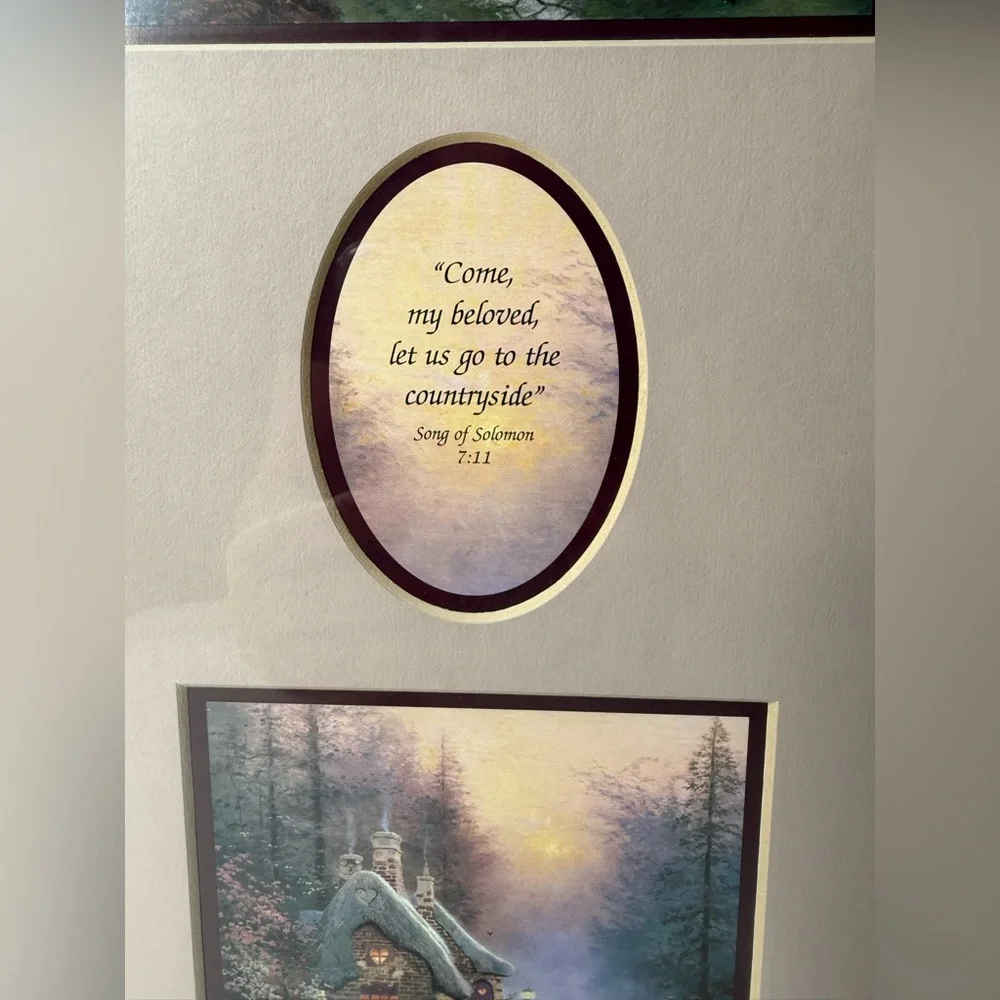 Vintage 1996 Thomas Kinkade 